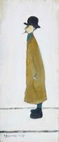 L.S. Lowry - Gentleman Looking at Something