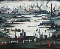L.S. Lowry - The Lake