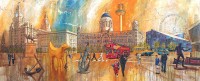 Bob Goldsborough - Waterfront Scene Liverpool
