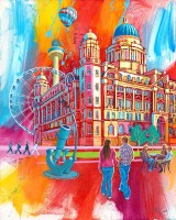 Bob Goldsborough - Summer, Port Building